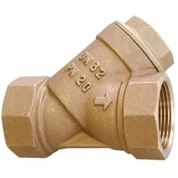 Schmutzfänger für Heizung, 3/8" IG mit Edelstahlsieb