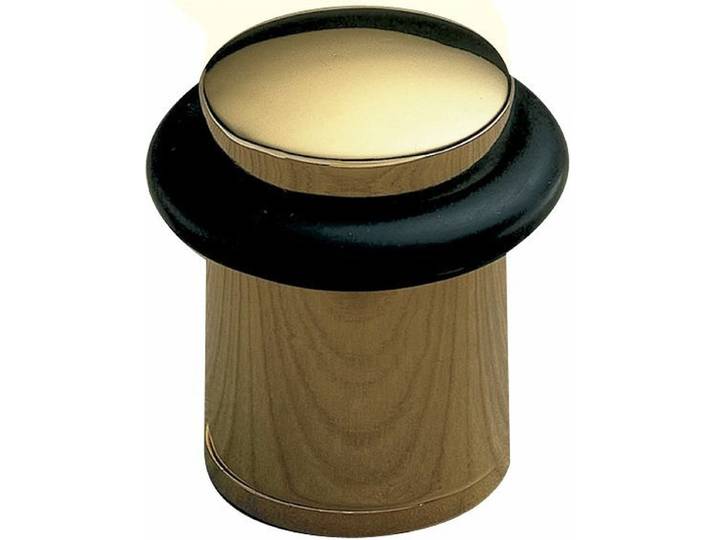 AMIG Deurstopper/deurbuffer - D28mm - inclusief schroeven - goud