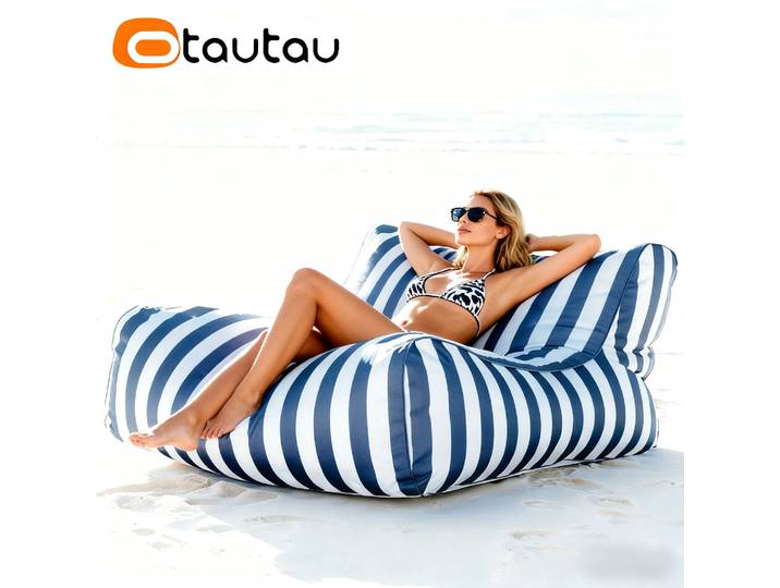 OTAUTAU-Juste de pouf flottant pour canapé-lit, pouf, pas de remplissage, pour piscine, jardin, plage, salon, bouffée, SF080
