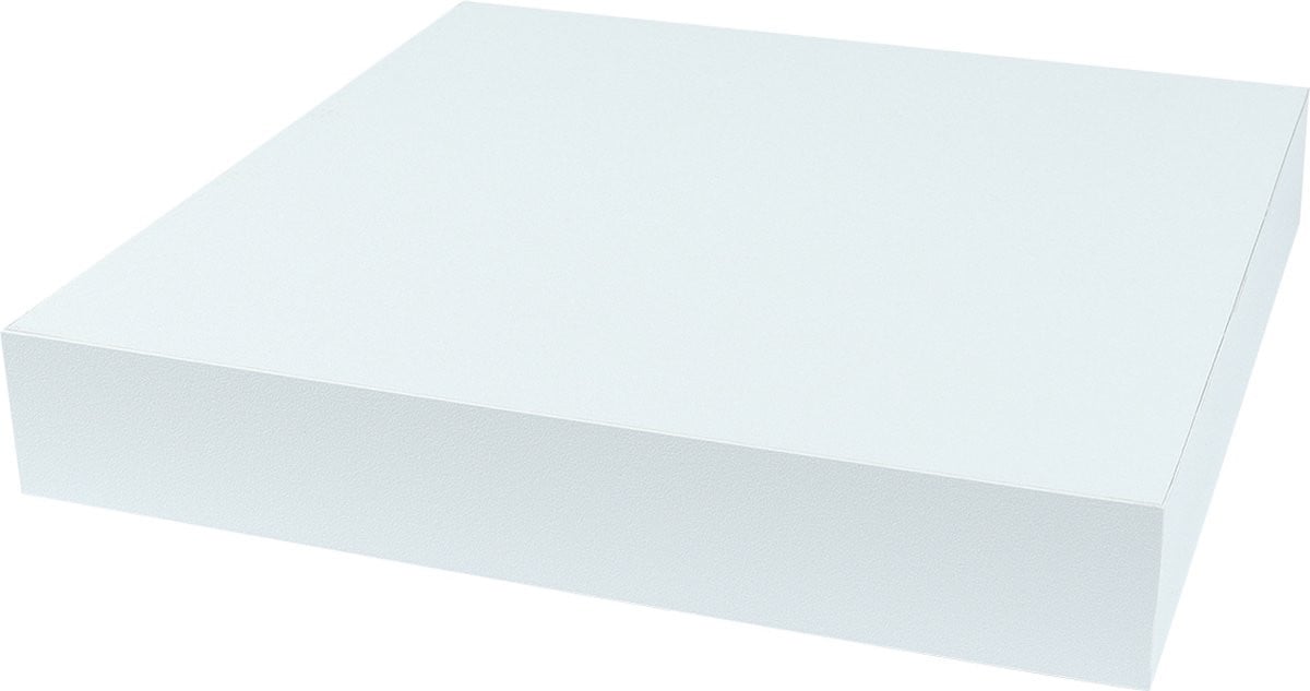 Wovar Zwevende Wandplank Wit 24 x 24 cm