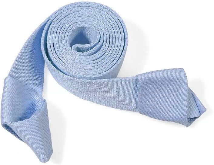 INF Tragbarer Yogamatten-Gurt - Baumwollmischung Trageschlaufe & Stretchband Blau