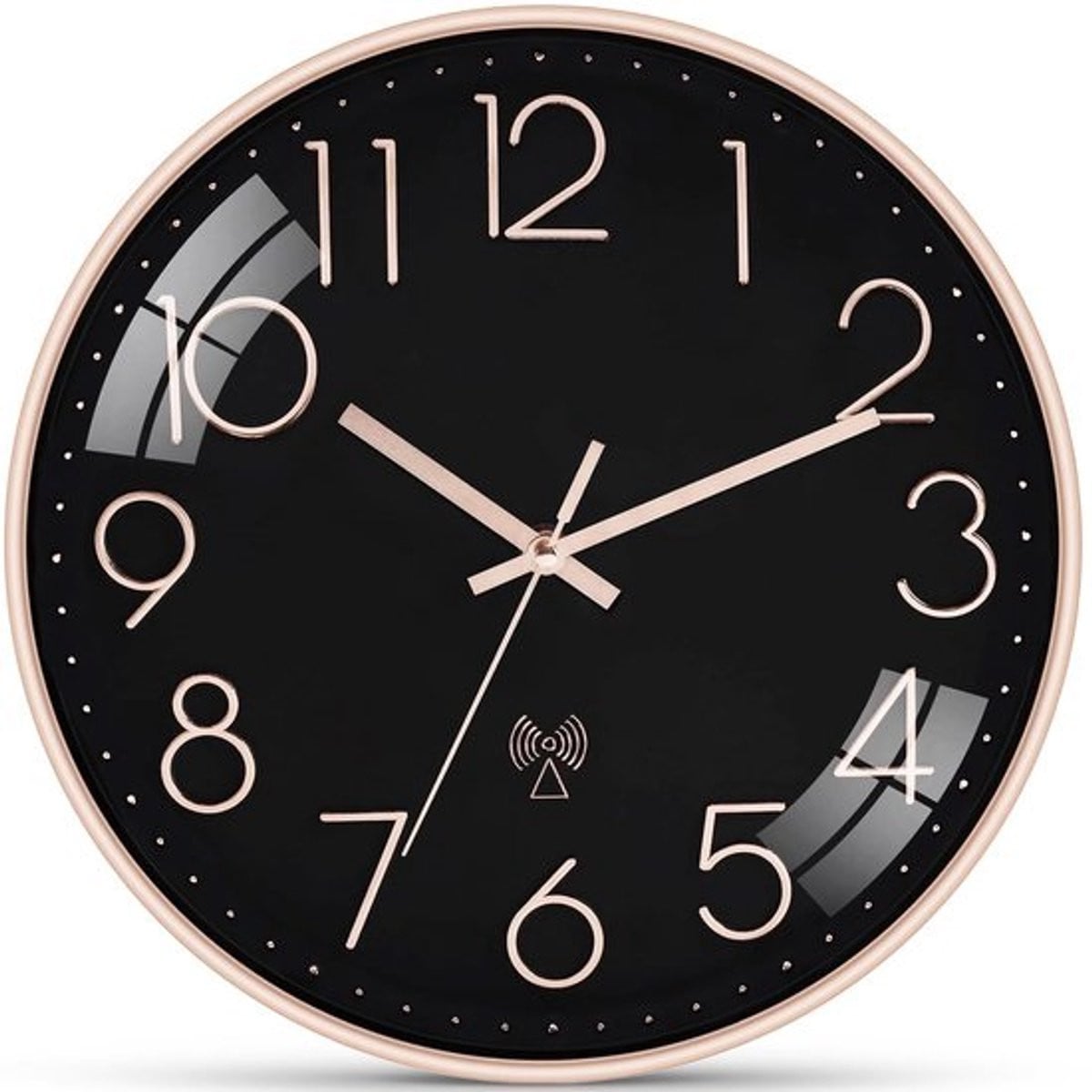 Radiografische Wandklok Zwart - Analoog & Stil - Diameter: 30 cm