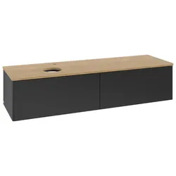 Villeroy & Boch Antao Waschtischunterschrank 1600x360x500mm L37051PD mit Beleuchtung FK/AP: PD/1