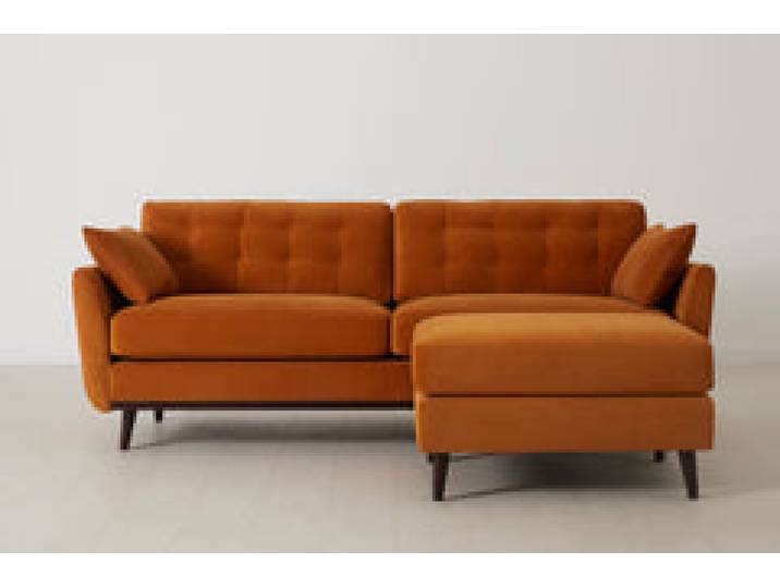 Model 10 Dreisitzer Sofa mit Hocker, Bronze