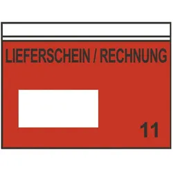 Transpak, Lieferscheintasche, Trans-pak Dokumententaschen DIN C5 Masse 240 x 163 mm (1000 Stk.)