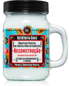 LOLA cosmetics BE(M)DITA GHEE RECONSTRUÇÃO máscara regeneradora para cabelo 350 g. BE(M)DITA GHEE RECONSTRUÇÃO