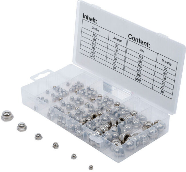 BGS Assortiment de rivets pop 150 pièces ; BGS technic (14130)