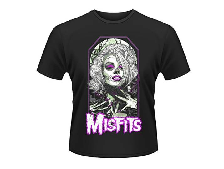 Plastic hoofd mannen originele Misfit T-Shirt