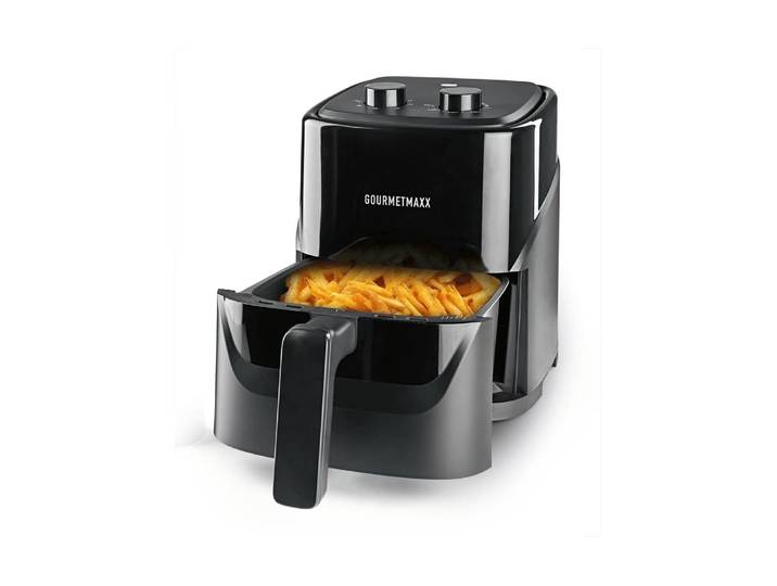 GOURMETMAXX Heissluftfritteuse 3,2 l , schwarz, Fritteusen, Heissluftfritteuse