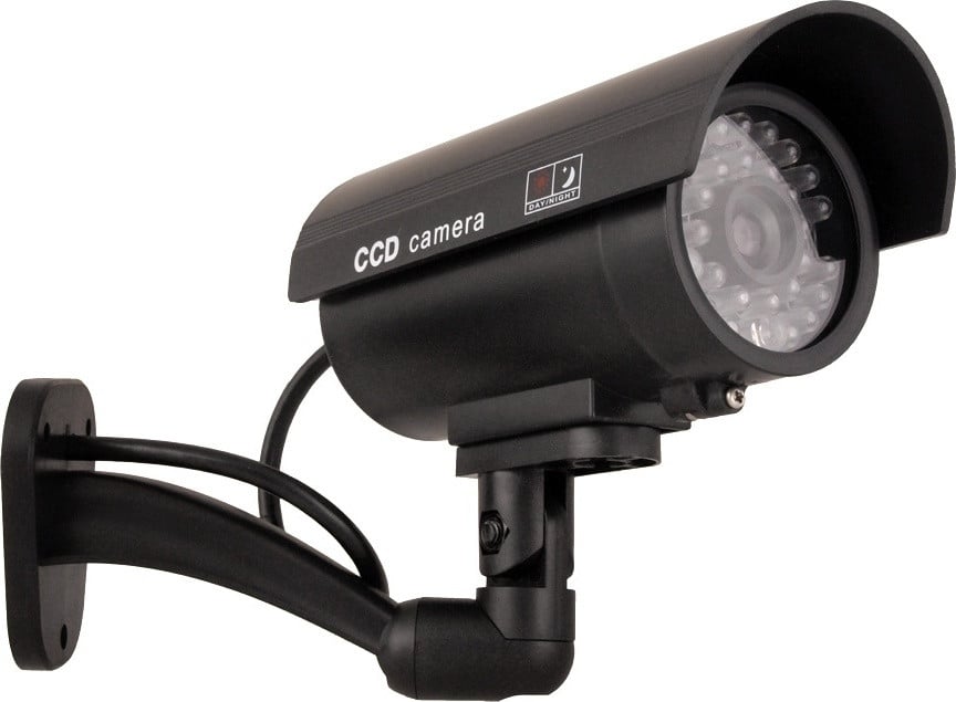 Maclean Nepcamera met knipperende LED-lamp