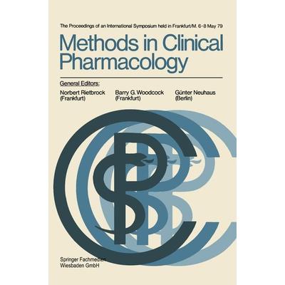 Methods in Clinical Pharmacology, Taschenbuch von Norbert Rietbrock,Barry G. Woodcock,Günter Neuhaus, Vieweg & Teubner, 978-3-528-07902-4
