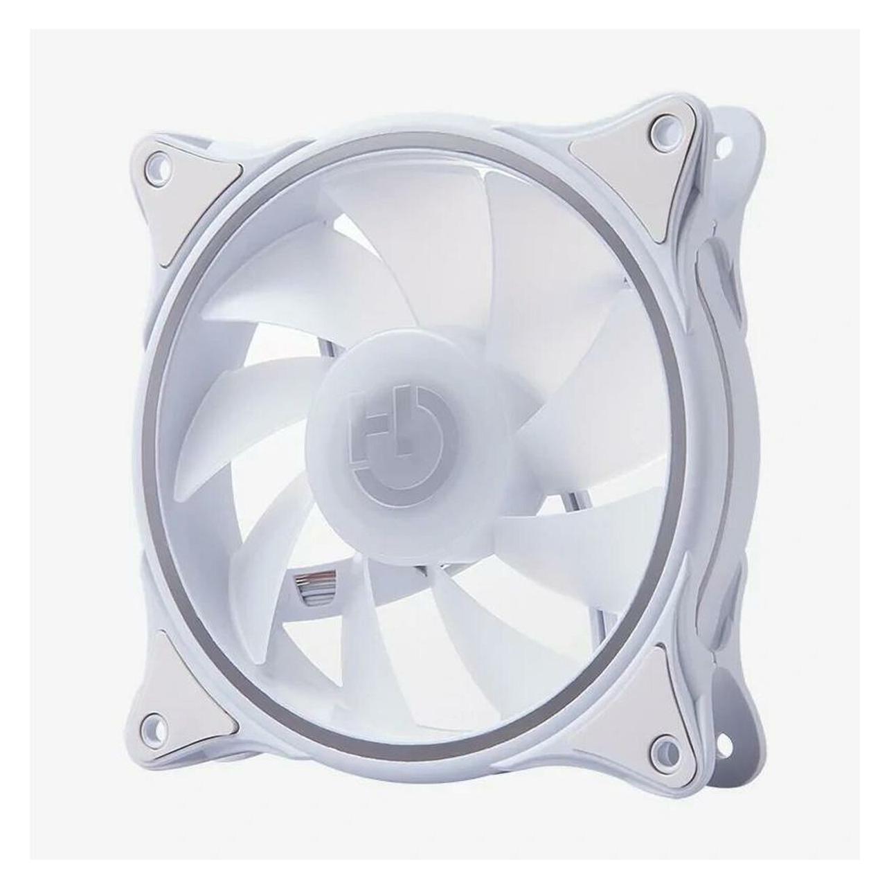 Hiditec VENTILADOR GAMING ARGB N18-ARGB WHITE 120MM (120 mm, 1x) (VGCH10009)
