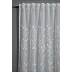 Sehlbach, Vorhang, Fertiggardine Dolly-Voile Stickerei Ranke (245 x 140 cm)