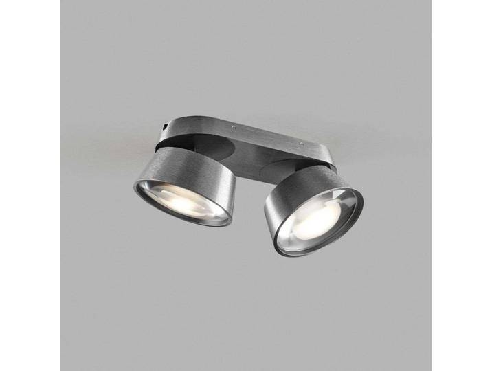 Vantage 2 LED-Spot titan, 2-flg., verstellbar - Light-Point - Wohnzimmer - Aluminium