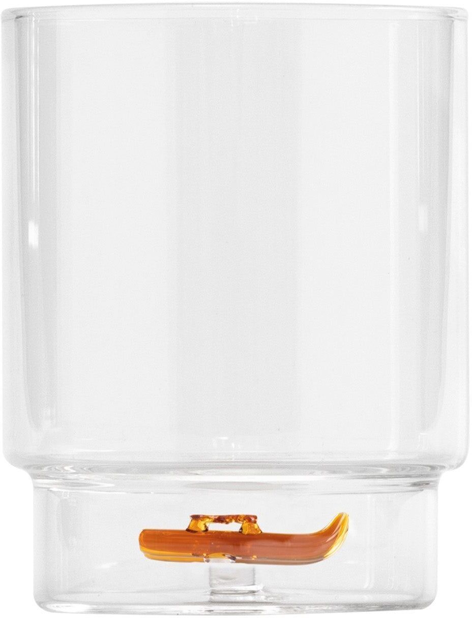 Zafferano Tumbler 35 cl Teca Winter Game Slittino