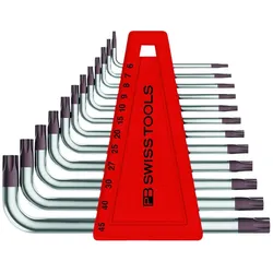 PB Swiss Tools, Schraubenzieher, Winkelschraubendreher-Satz für Torx verchromt