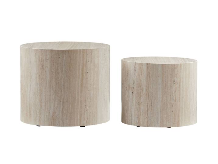 SalesFever Couchtisch 2er Set Travertin