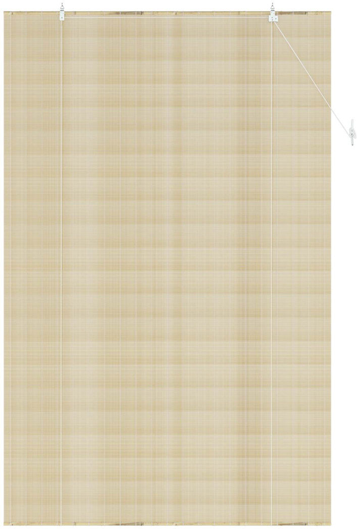 Highland Dunes Bamboo Roller Blind Natural 160cm W X 220cm L