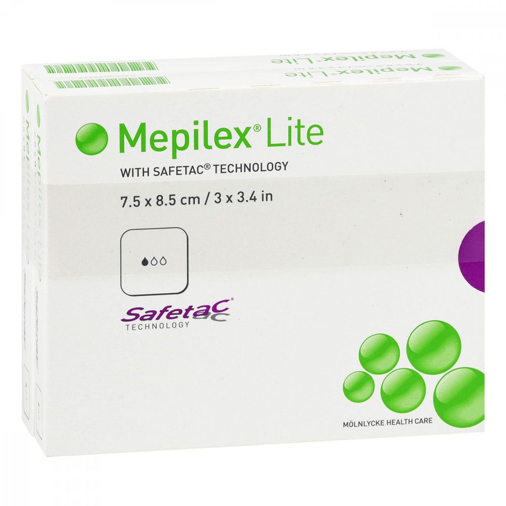 B2B Medical GmbH Mepilex Lite Schaumverband 7,5x8,5 cm steril 12639279