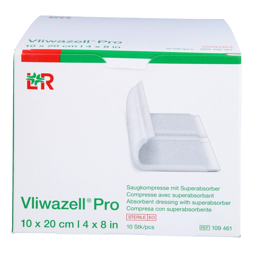 B2B Medical GmbH Vliwazell Pro Steril 10x20 17200252