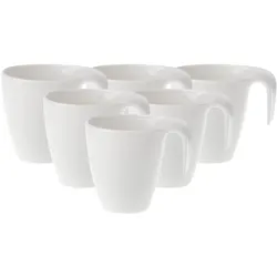 Villeroy & Boch, Tasse, Flow Kaffeebecher-Set (340 ml, 6x)