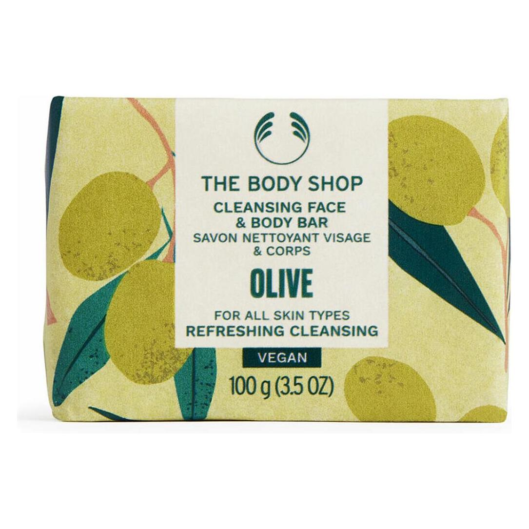 The Body Shop - Solid soap for face and body Olive (Cleansing Face & Body Bar) 100 g (Reinigungstücher Gesicht, 94 g) (44458968)