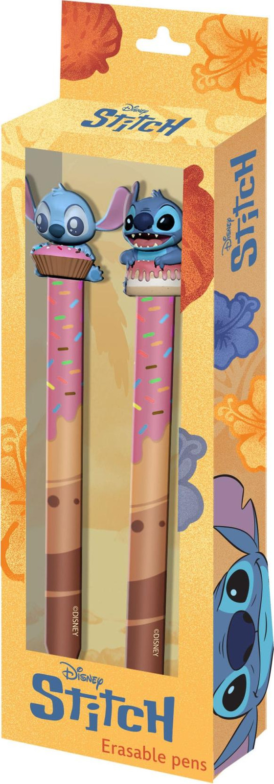 Karactermania Lilo & Stitch uitwisbare gelpennen set van 2
