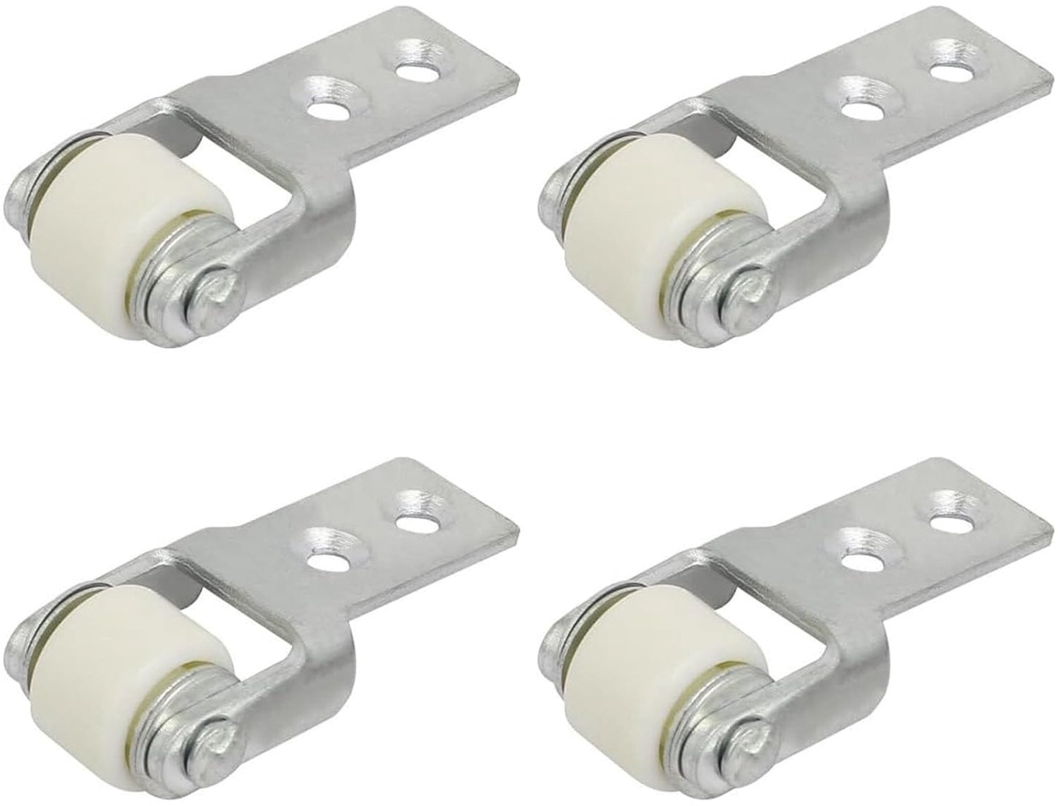 4 Stuks Nylon Deurrols voor Schuifdeuren en Meubels