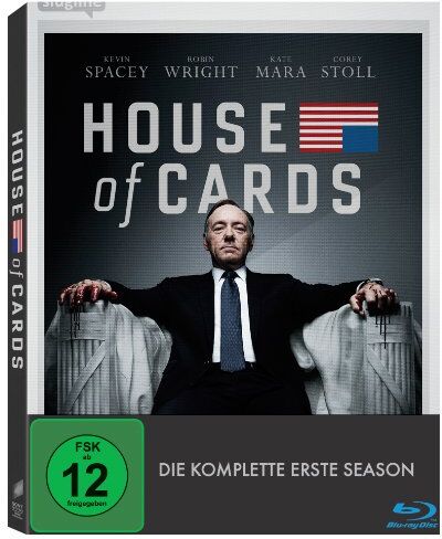 Kevin Spacey - House of Cards - Season 1 (inkl. Digital Ultraviolet) [Blu-ray] - Preis vom 04.10.2026 03:51:26 h