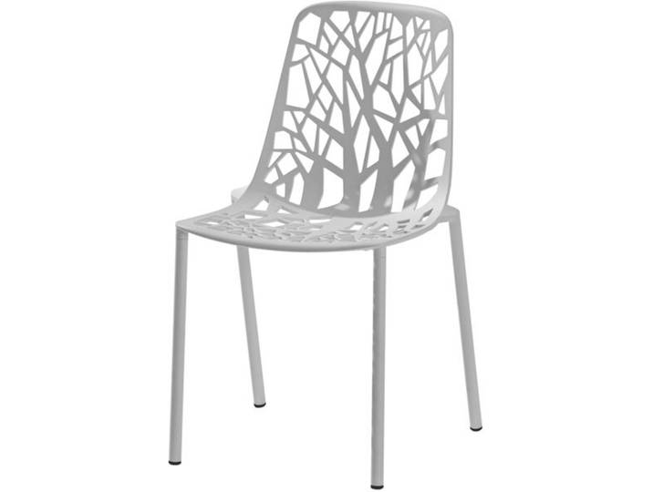 Stuhl Forest Fast iron grey grau, Designer Robby & Francesca Cantarutti, 48x81x53 cm