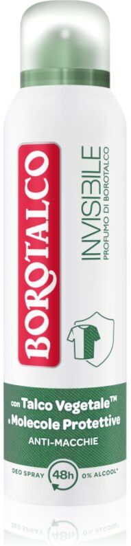 Borotalco Invisible Original Deodorant Spray gegen Schweissflecken 150 ml