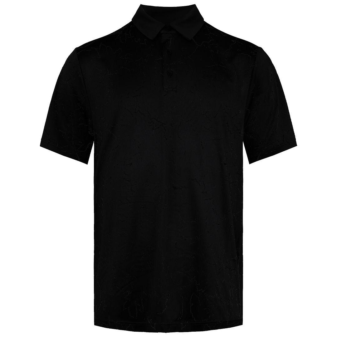 Under Armour Playoff 2.0 Herren schwarzes Poloshirt