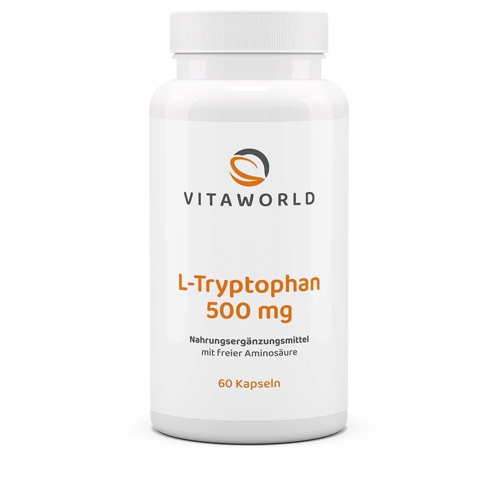 L-Tryptophan 500 mg Kapseln 60 St
