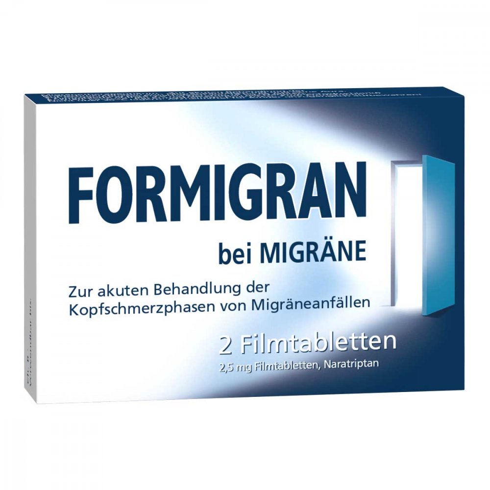 PharmaSGP GmbH FORMIGRAN Schmerztabletten bei akuter Migräne 02195485