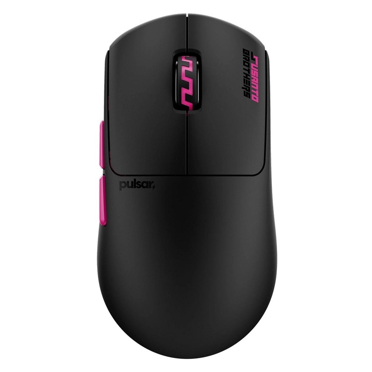 Pulsar Pro Series Medium (Susanto-X) - Gaming Mus - Optisk - 5 knapper - Sort (Kabelgebunden, Kabellos) (PSSTX21)