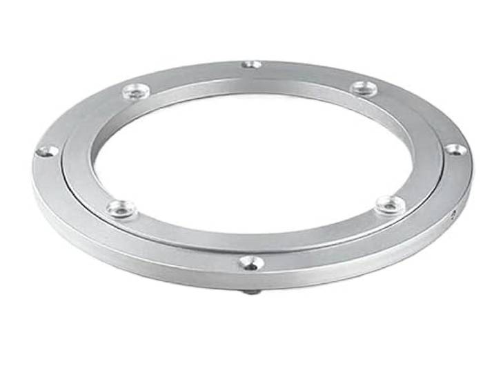 Drehbares Drehtischlager aus Aluminiumlegierung Silber, mehrere Größen (20,3–58,4 cm) for Servieren am Esstisch(23 inches (580mm))