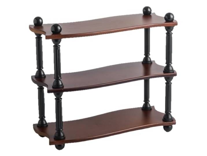 VNCdfhETs Tassenhalter-Ständer Dreischichtiges Tassenlagerregal Retro Desktop Küchenregal für Küchenarbeitsplatten