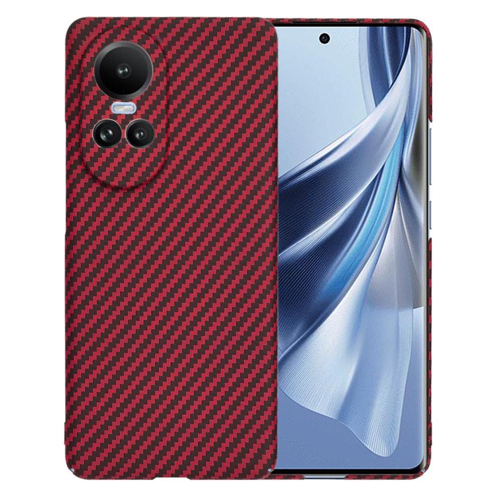 Techsuit - Carbonite FiberShell - Oppo Reno10 / Reno10 Pro - Red (OPPO Reno 10, Oppo Reno 10 Pro) (56357856)