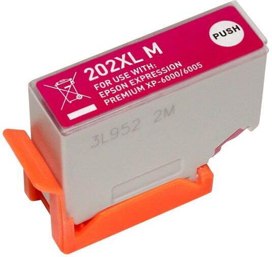 4PAPER Epson 202XL (T02H3/T02F3) Magenta Compatível
