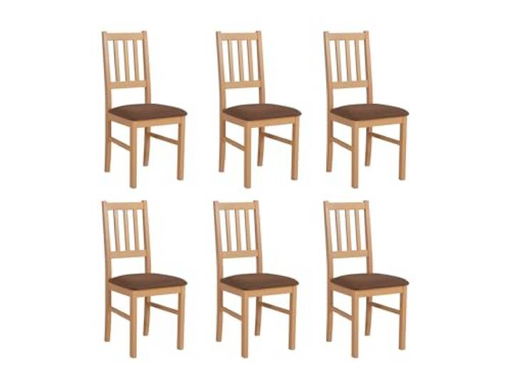 LeafDesign Küchenstühle 6er Set - Stuhl Buche Massiv - Esszimmerstuhl 120 kg - Stühle Esszimmer 6er Set - Holzstuhl - Esstischstühle - Esszimmerstühle Holz - Graphit - Hygge 91