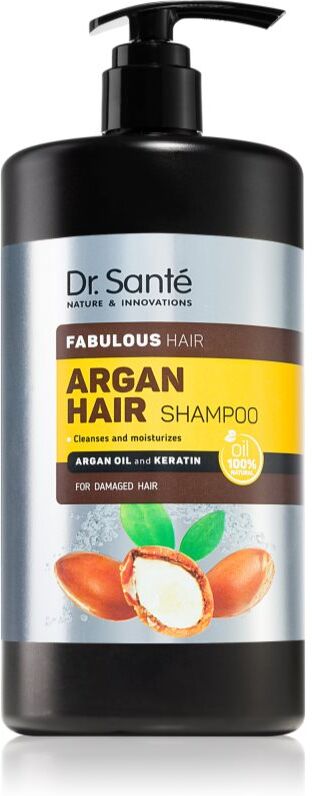 Dr. Santé Argan shampoing hydratant pour cheveux abîmés 1000 ml