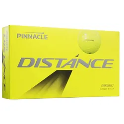Pinnacle DISTANCE Golfbälle - 15 Stück (weiß oder gelb) - 15 Stück Golfbälle gel...