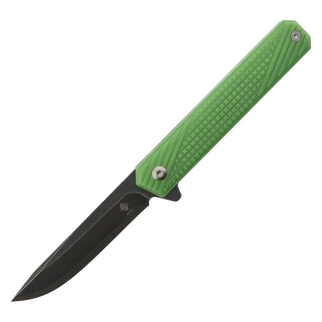 Womsi Wolf Grün G10 S90V Messer (01WO816)