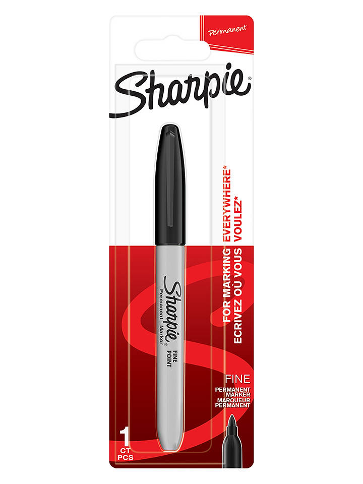 Sharpie Permanentmarker ''Fine'' in Schwarz - onesize