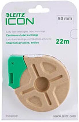 Leitz 70060001 fita de papel branco 50 mm x 22 m