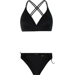 Protest Costa Bikini Set Damen | Gr. 36 | schwarz - schwarz