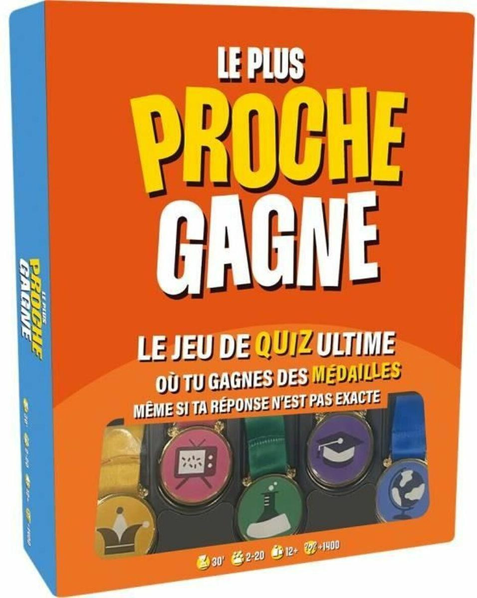 The Closest Wins - Het ultieme quizspel van Asmodee voor 2 tot 10 spelers (vanaf 14 jaar)