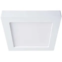 Einbaulampe Einbauleuchte Deckenleuchte Esszimmerlampe eckig weiß LED L 22,7 cm