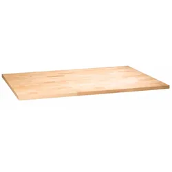 Werkbankplatte, Buche-Massiv-Platte, 1500 x 800 x 40 mm