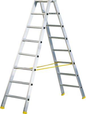 Doppelstufen-Stehleiter MEHRSI®, 8 Stufen, 12 kg